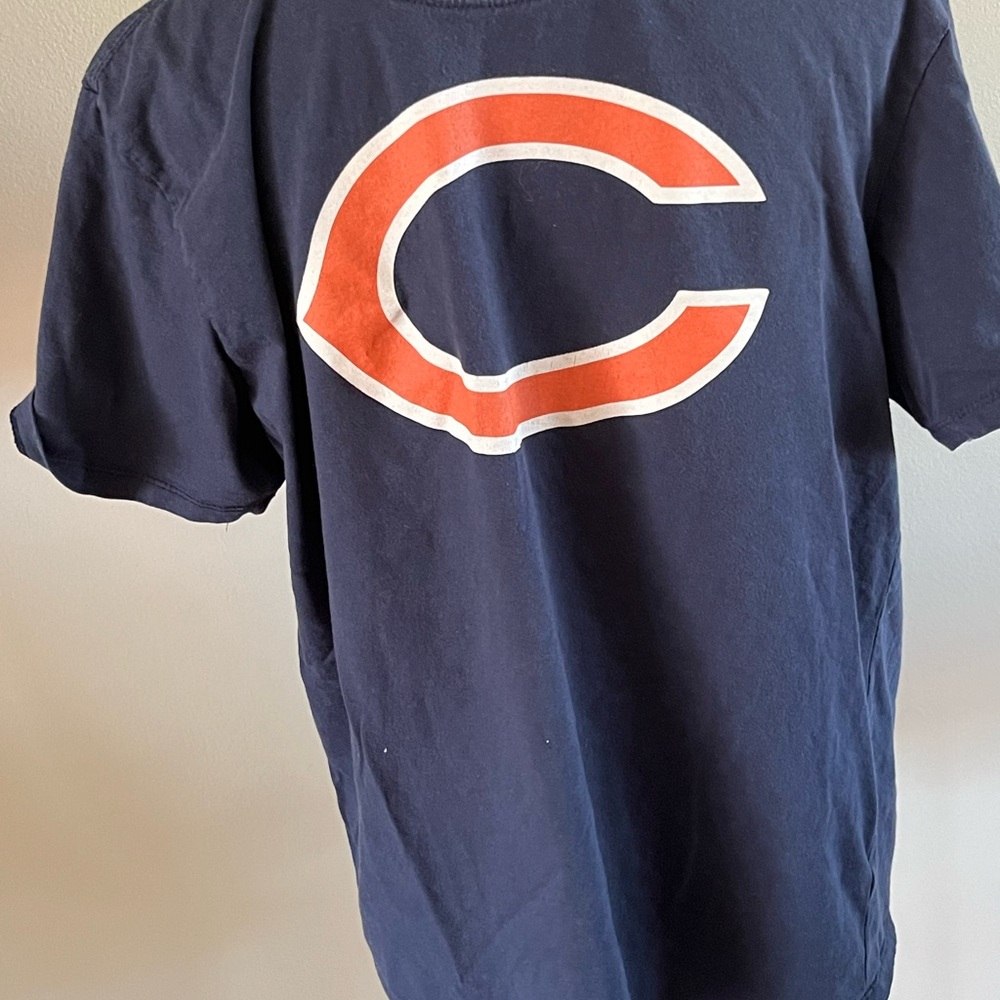 Walter Payton Navy Blue Name & Number Logo - #34 Football Chicago Bears T-Shirt - Picture 3 of 4
